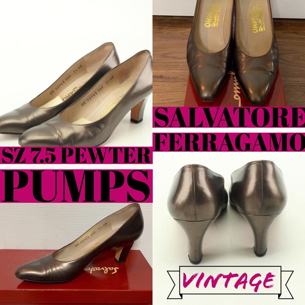 Vintage Salvatore Ferragamo Pumps